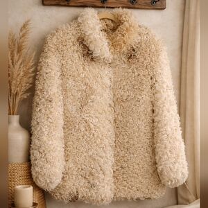 Women's Genuine Mohair Handmade Coat